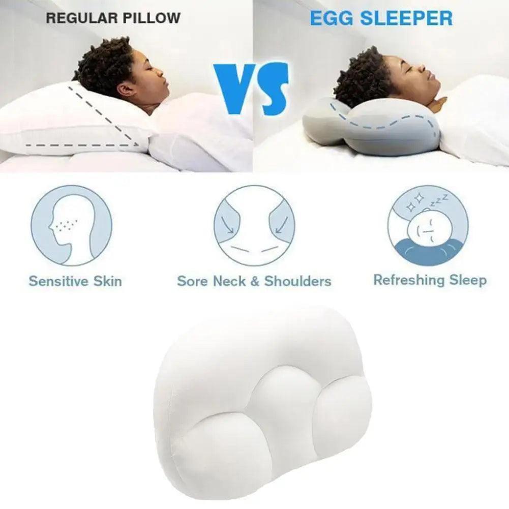 3D Orthopedic Cloud Neck Pillow for Pain Relief by HitMyNeed