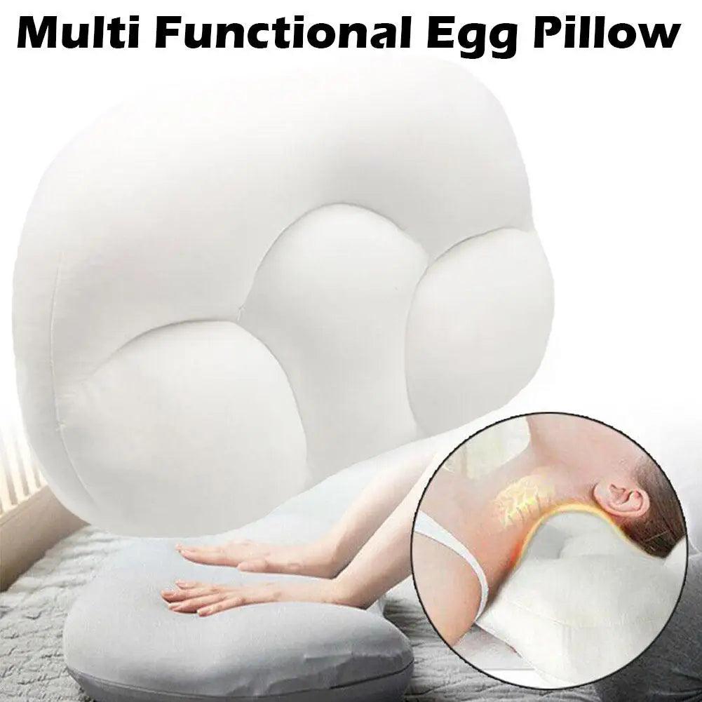 3D Orthopedic Cloud Neck Pillow for Pain Relief by HitMyNeed
