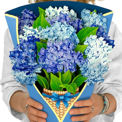 3D Pop Up Flower Bouquet Greeting Card 2 by HitMyNeed