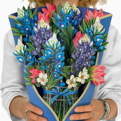 3D Pop Up Flower Bouquet Greeting Card 7 by HitMyNeed