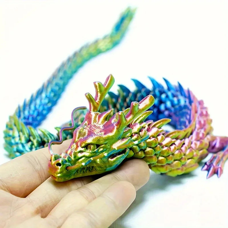 3D Printed Conjoined Dragon Ornaments 30cm by HitMyNeed