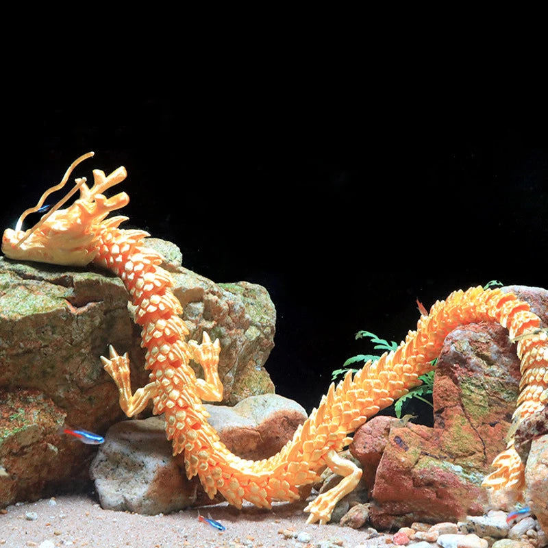 3D Printed Conjoined Dragon Ornaments 30cm by HitMyNeed