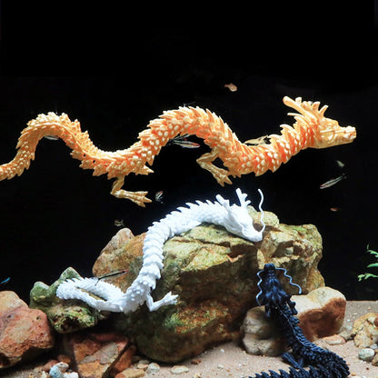 3D Printed Conjoined Dragon Ornaments 30cm by HitMyNeed