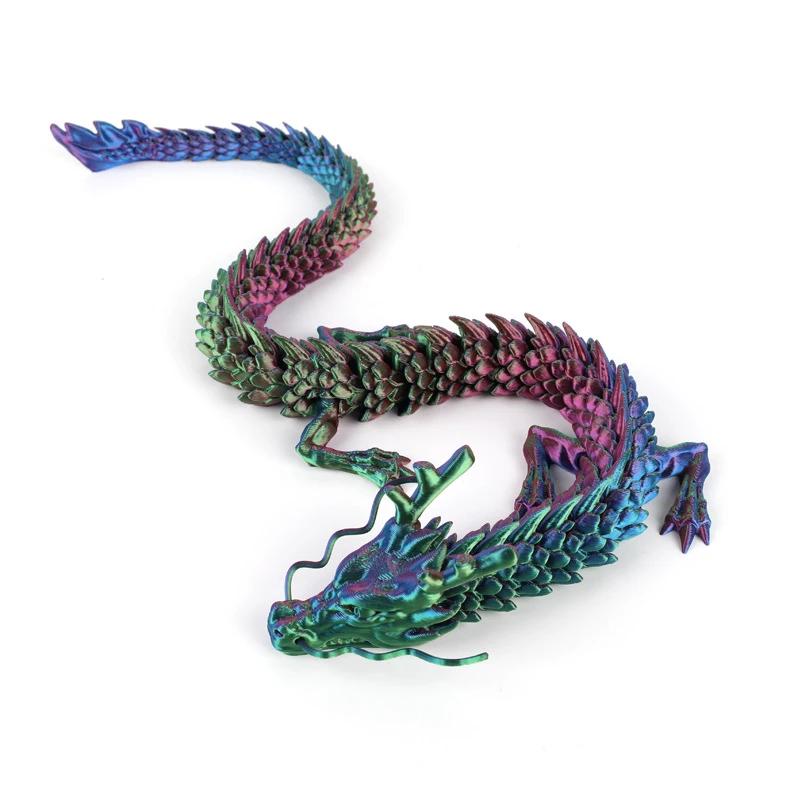 3D Printed Conjoined Dragon Ornaments 30cm by HitMyNeed