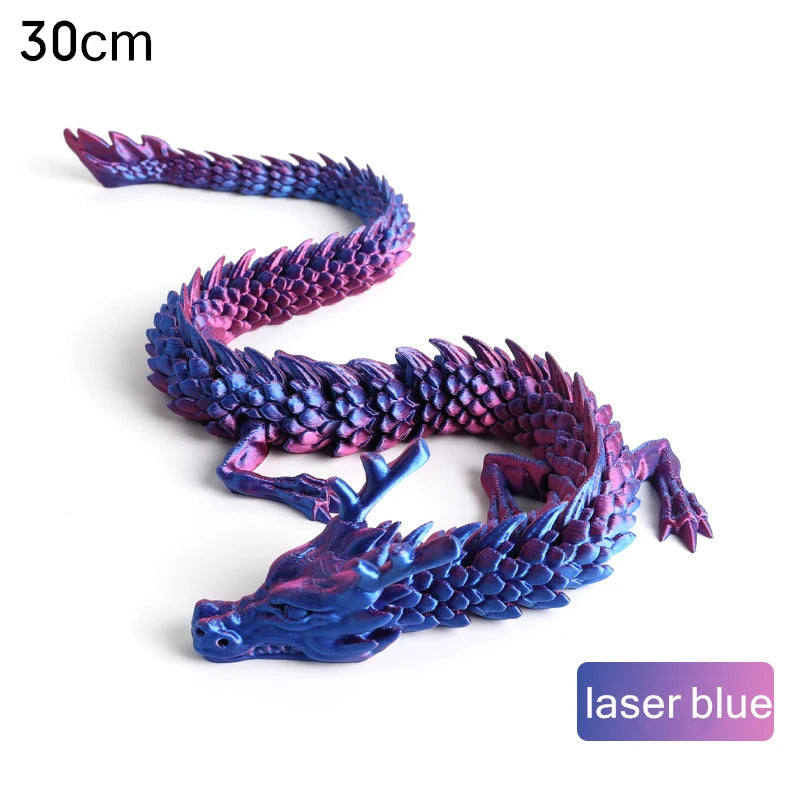 3D Printed Conjoined Dragon Ornaments 30cm lanlong by HitMyNeed