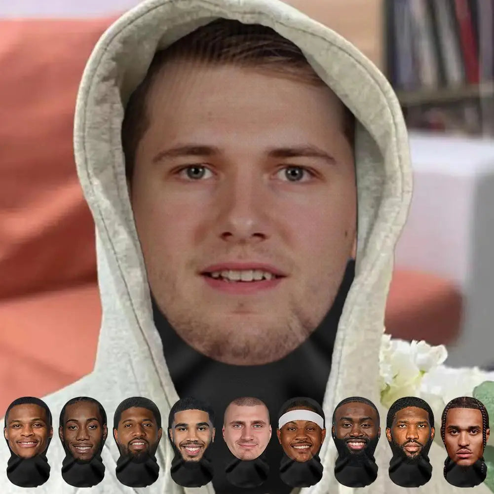 3D Printed Full Face Balaclava Mask for Cosplay & Streetwear by HitMyNeed