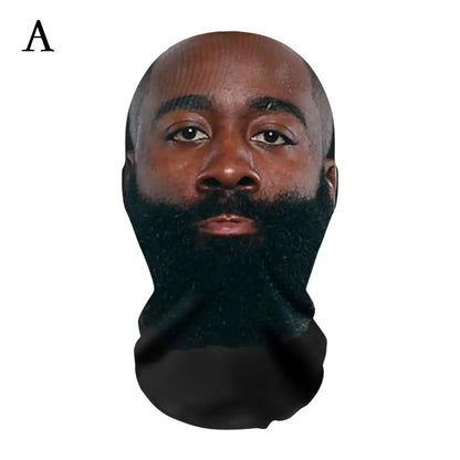 3D Printed Full Face Balaclava Mask for Cosplay & Streetwear a by HitMyNeed
