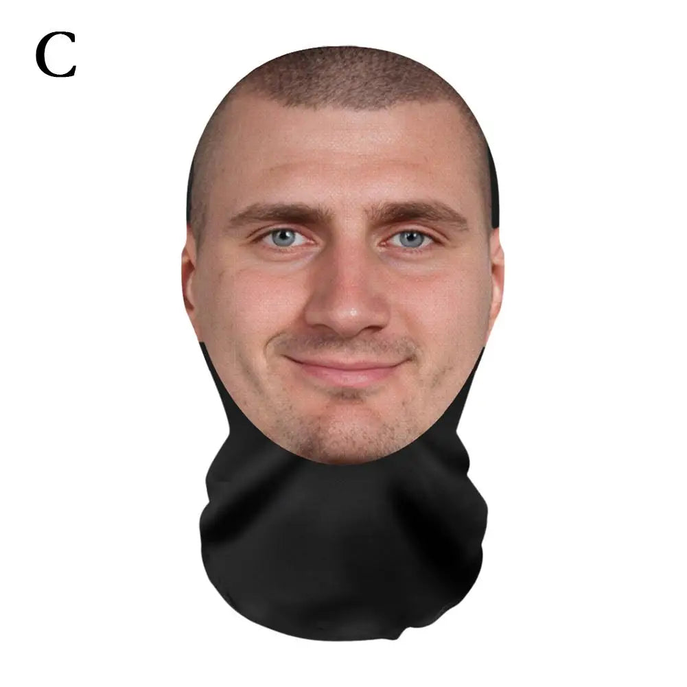 3D Printed Full Face Balaclava Mask for Cosplay & Streetwear c by HitMyNeed