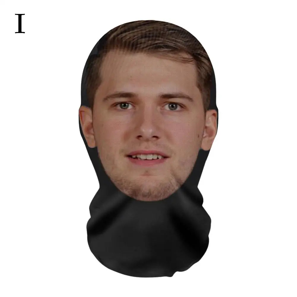 3D Printed Full Face Balaclava Mask for Cosplay & Streetwear i by HitMyNeed