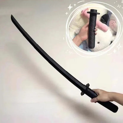 3D Printed Retractable Samurai Katana Toy 70cm by HitMyNeed