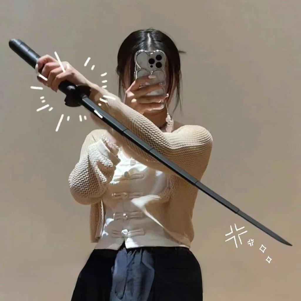 3D Printed Retractable Samurai Katana Toy 70cm by HitMyNeed