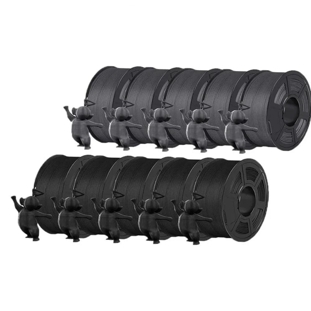 3D Printer Filament 10-Roll Mixed PLA & PETG Pack by HitMyNeed