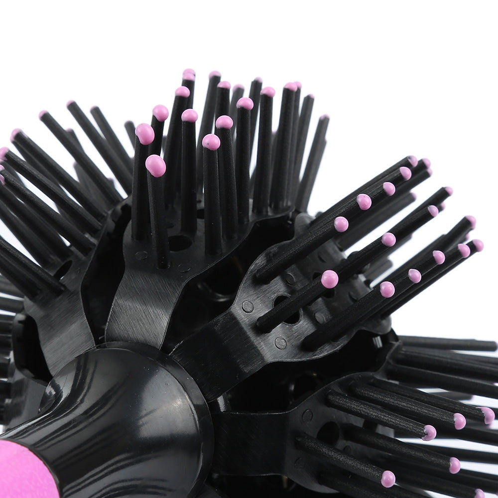 3D Round Ball Hair Brush for Volumizing Styling by HitMyNeed