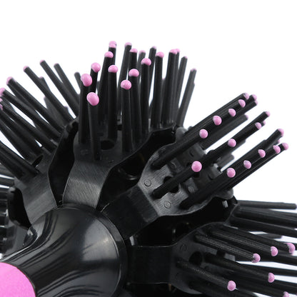 3D Round Ball Hair Brush for Volumizing Styling by HitMyNeed