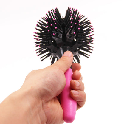 3D Round Ball Hair Brush for Volumizing Styling by HitMyNeed