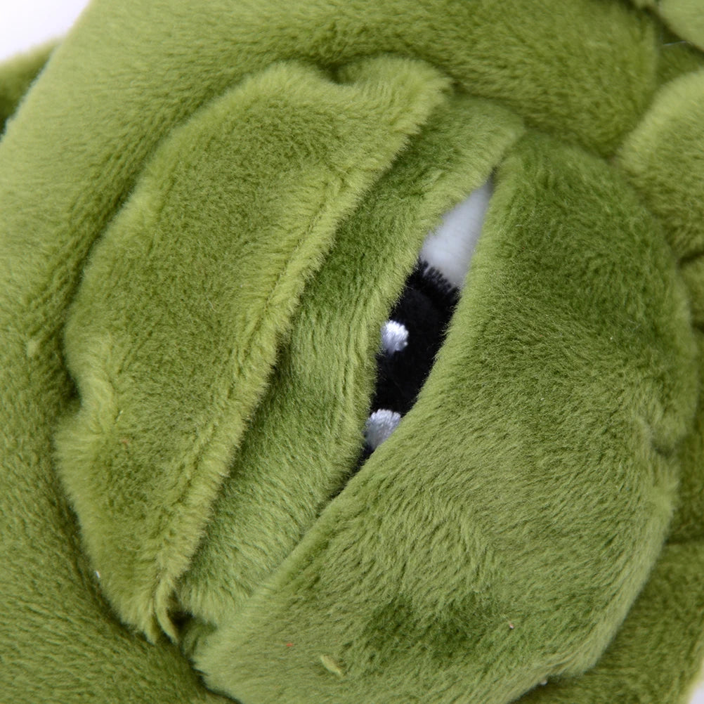 3D Sad Frog Sleep Mask Soft Plush Eye Cover by HitMyNeed