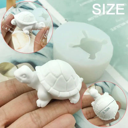 3D Sea Turtle Silicone Mold for Baking & Crafts by HitMyNeed