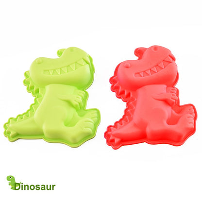 3D Silicone Dinosaur Cake Mold for Baking by HitMyNeed