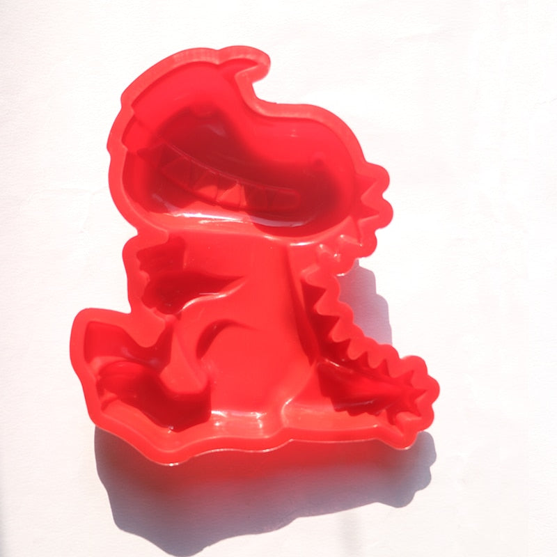 3D Silicone Dinosaur Cake Mold for Baking by HitMyNeed