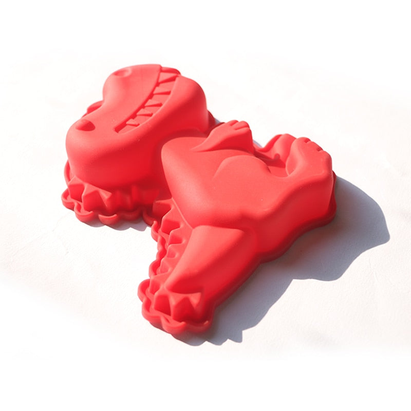 3D Silicone Dinosaur Cake Mold for Baking by HitMyNeed
