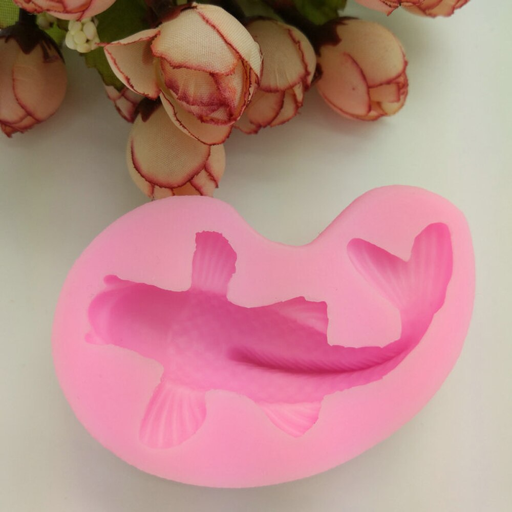 3D Silicone Koi Fish Mold for Crafts and Baking by HitMyNeed