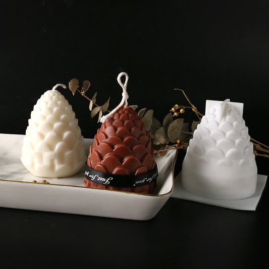 3D Silicone Pine Cone Mold for Candles & Crafts by HitMyNeed