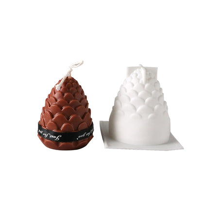 3D Silicone Pine Cone Mold for Candles & Crafts by HitMyNeed
