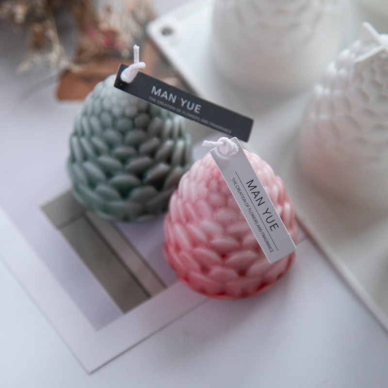 3D Silicone Pinecone Candle Mold by HitMyNeed
