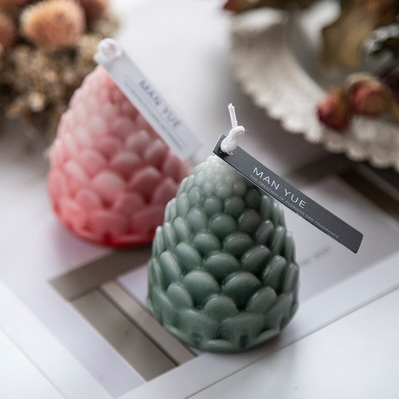 3D Silicone Pinecone Candle Mold by HitMyNeed