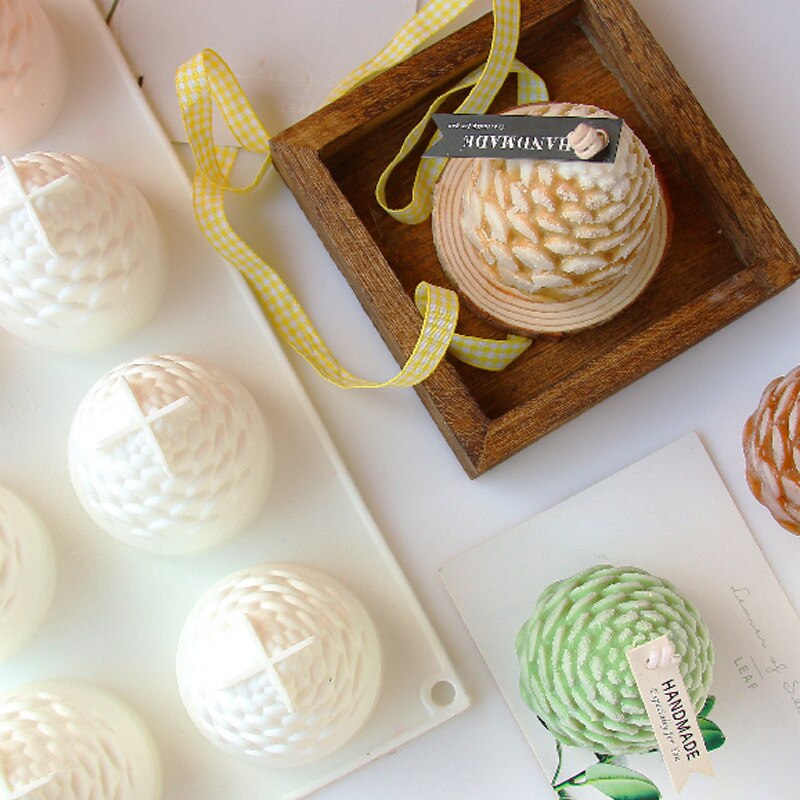 3D Silicone Pinecone Candle Mold by HitMyNeed