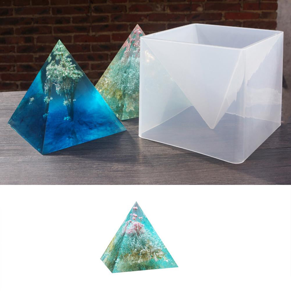 3D Silicone Pyramid Mold with Stabilizing Frame by HitMyNeed
