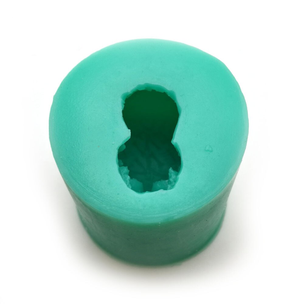3D Skull Silicone Candle Mold for Mini Candles by HitMyNeed