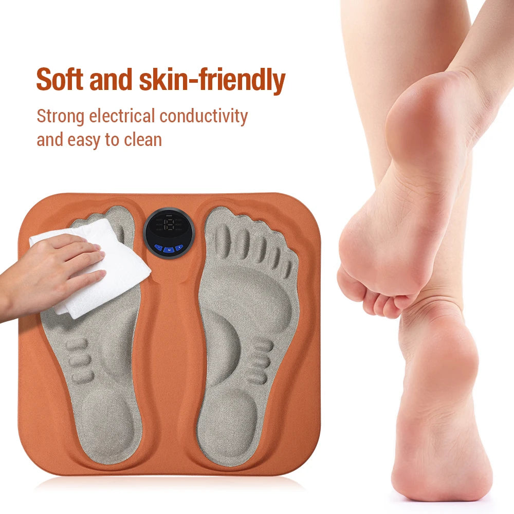 3D Smart Foot Massage Pad with 6 Modes & 15 Levels by HitMyNeed