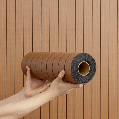 3D Sxp Foam Self-Adhesive Wall Panel Roll 40x300cm by HitMyNeed