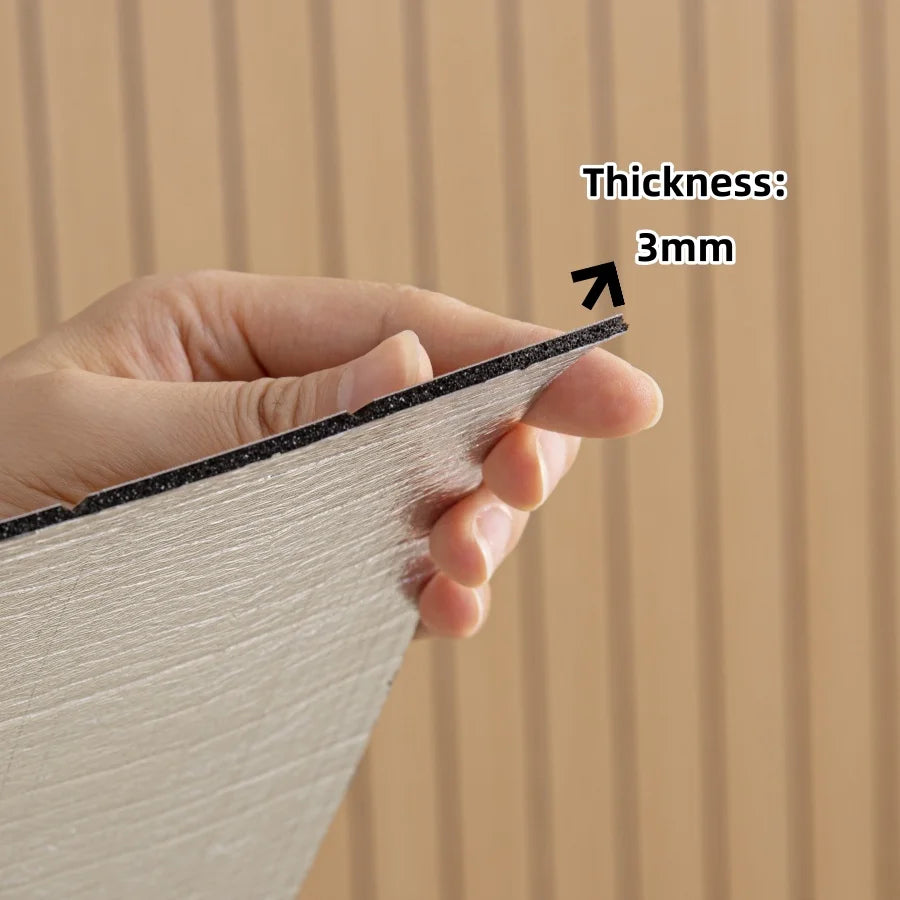 3D Sxp Foam Self-Adhesive Wall Panel Roll 40x300cm by HitMyNeed