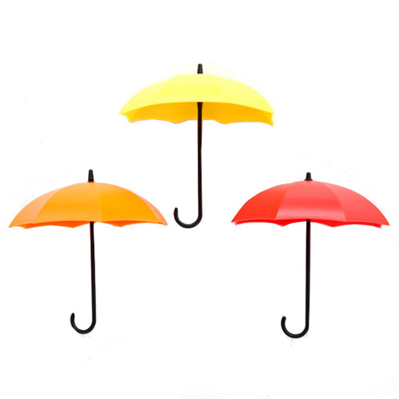 3D Umbrella Wall Key Holder Set of 3 by HitMyNeed