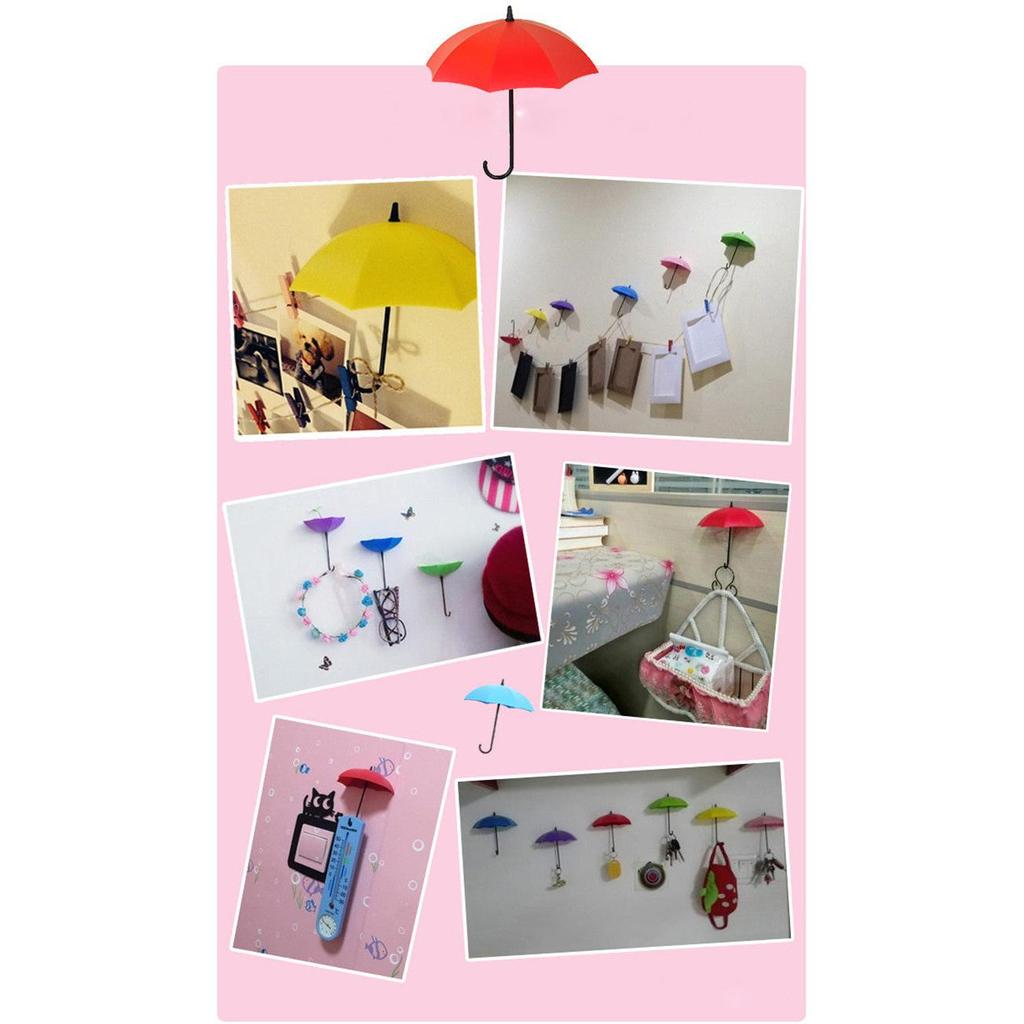 3D Umbrella Wall Key Holder Set of 3 by HitMyNeed