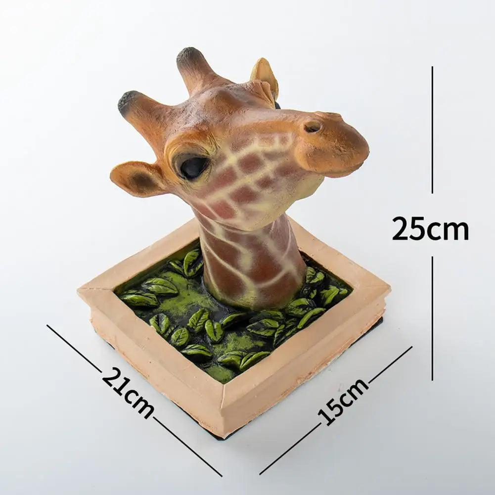 3D Wall Mounted Giraffe Head Sculpture by HitMyNeed