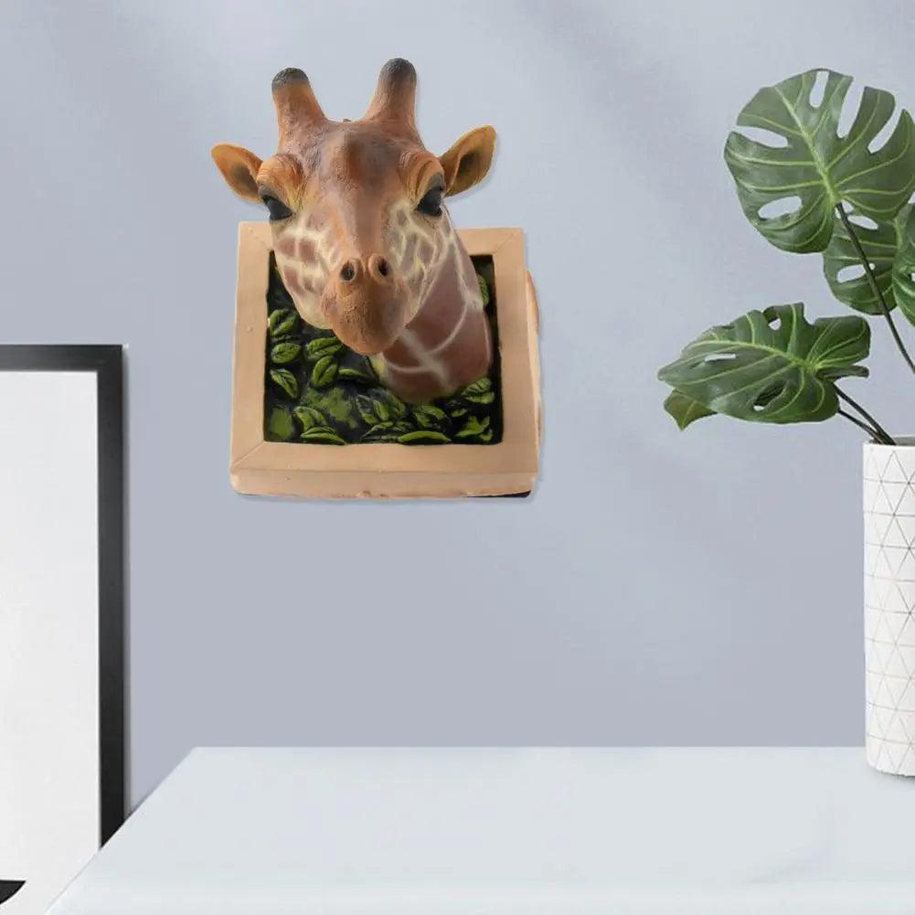 3D Wall Mounted Giraffe Head Sculpture by HitMyNeed