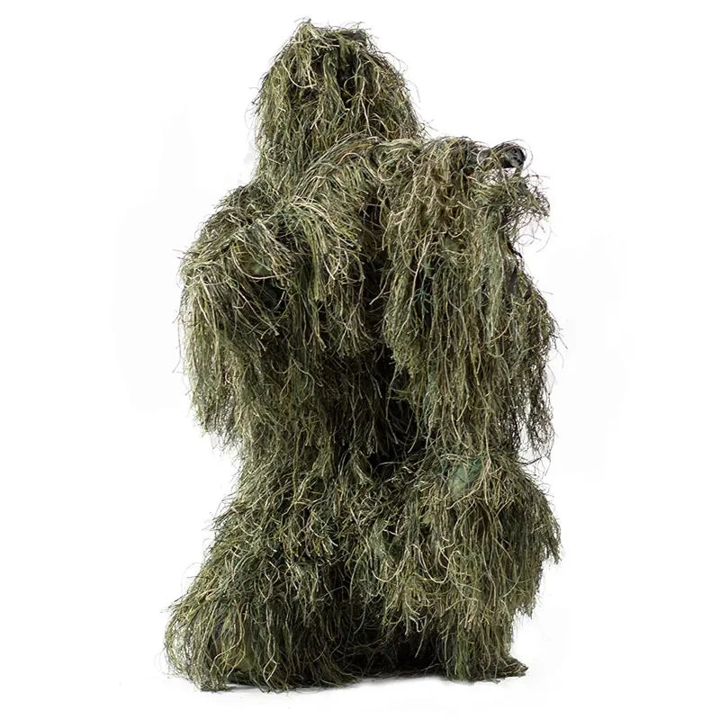 3D Withered Grass Ghillie Hunting Suit Set 140-160cm-height by HitMyNeed