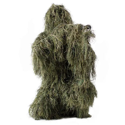 3D Withered Grass Ghillie Hunting Suit Set 140-160cm-height by HitMyNeed