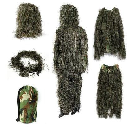 3D Withered Grass Ghillie Hunting Suit Set by HitMyNeed