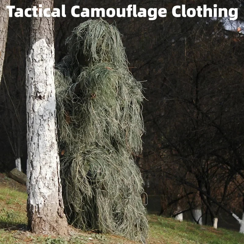 3D Withered Grass Ghillie Hunting Suit Set by HitMyNeed