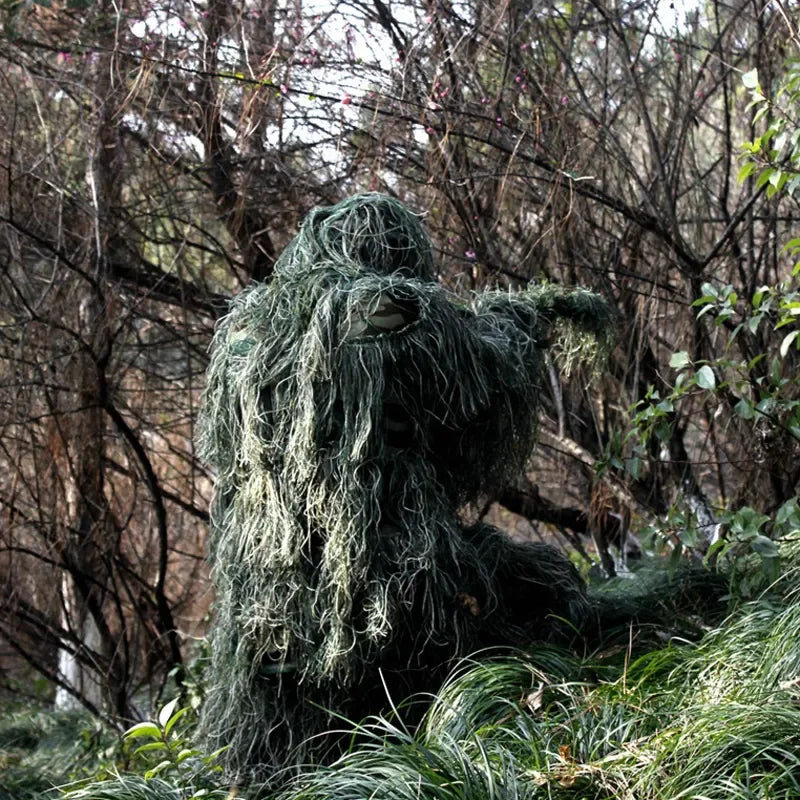 3D Withered Grass Ghillie Hunting Suit Set by HitMyNeed