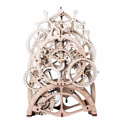 3D Wooden Clockwork Pendulum Puzzle Model Kit by HitMyNeed