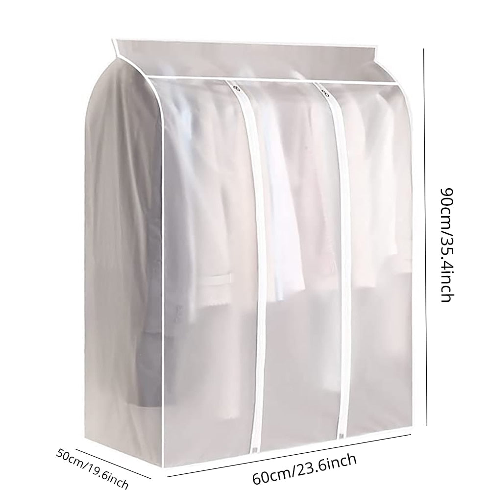 3D Zipper Garment Dust Cover Waterproof Wardrobe Bag by HitMyNeed
