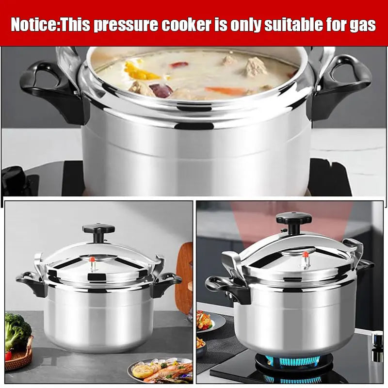 3L 5L 7L Professional Aluminum Pressure Cooker by HitMyNeed