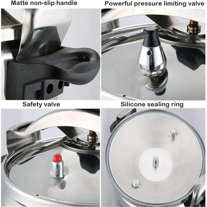 3L 5L 7L Professional Aluminum Pressure Cooker by HitMyNeed