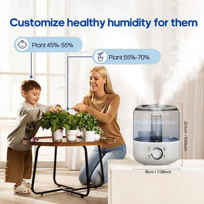 3L Home Humidifier & Plant Aroma Diffuser with Remote by HitMyNeed