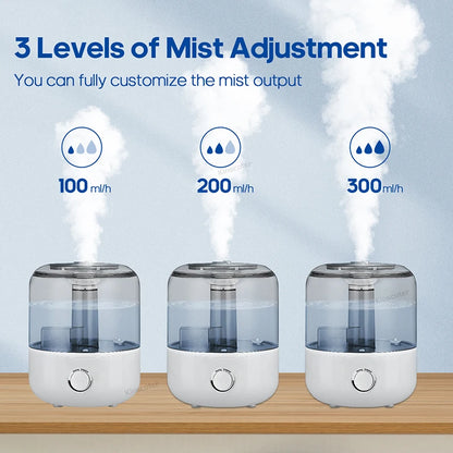 3L Home Humidifier & Plant Aroma Diffuser with Remote by HitMyNeed